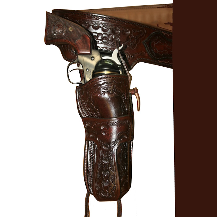 (image for) 1952 High Noon Cartridge Gun Belt with Hollywood Fast Draw Holster(s)